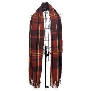 Banana republic striped scarf with tassel